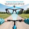 CNBRO Smart AI Glasses Sunglasses with Camera Bluetooth Video Recording Glasses 4K Audio for Men Women with 32G SD Card -2 Lens Set view 2