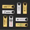 Bulk Custom Metal USB Flash Drives with Keychain, Personalized Logo Engraved USB Stick Thumb Drives for Business Branding, Corporate Gifts, Promotional Events, Custom Packaging Option (50,128 MB) view 3