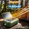 Solar Hand Crank Emergency Radio, 5000mAh NOAA Weather Radio, Radio Portable AM/FM/WB with USB Charger, Flashlight and SOS Alert for Indoor/Outdoor EmergencyGrey view 3