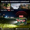 Solar Hand Crank Emergency Radio, 5000mAh NOAA Weather Radio, Radio Portable AM/FM/WB with USB Charger, Flashlight and SOS Alert for Indoor/Outdoor EmergencyGrey view 4
