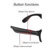 Tangxi AI Smart Camera Glasses, Outdoor Sport Glasses with Camera, HD 1080P 5MP Video Recording and Photo Taking, Anti Shake & Voice Control for Sport Travel view 4