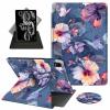 ACWDMKH Case for iPad (A16) 11th Generation 11 Inch 2025,for iPad 11th Generation Case,360 Degree Rotating Swivel PU Leather Slim Stand Flip Folio Cover with Auto Wake/Sleep,Floral Flower view 1