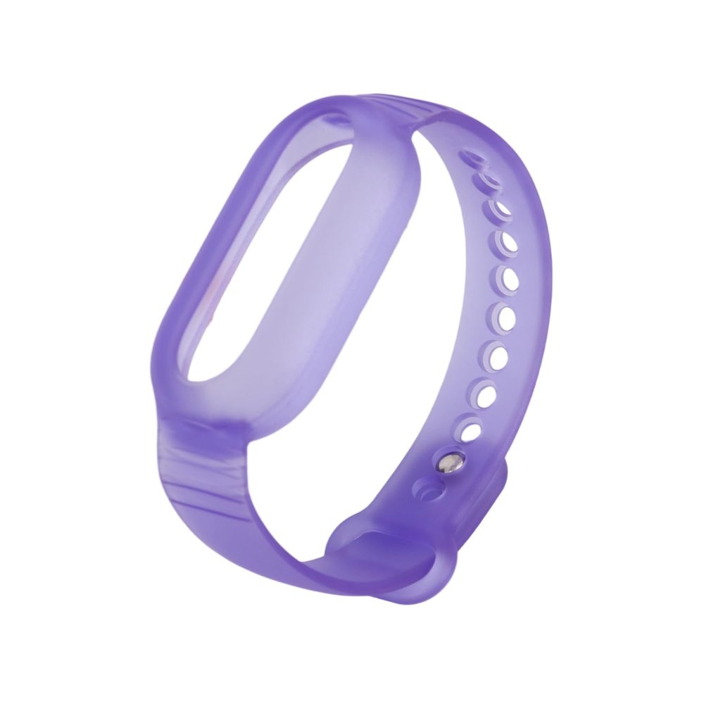 Adjustable Wrist Band, Compatible with PLAUD NotePin AI Voice Recorder TPU One-Piece Band Case Secure Fit Replacement Sport Strap Durable Wearable Accessory (Purple)