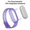 Adjustable Wrist Band, Compatible with PLAUD NotePin AI Voice Recorder TPU One-Piece Band Case Secure Fit Replacement Sport Strap Durable Wearable Accessory (Purple) view 2