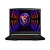 msi Thin GF63 12VE Gaming Laptop, 15.6" 1920x1080 144Hz, Intel 10-Core i7-12650H, NVIDIA GeForce RTX 4050 6GB, 16GB DDR4, 2TB SSD, Win11 Home, Backlit KB, Wi-Fi 6, BT 5.2, 720p HD Camera, Black view 1