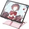 Adjustable Laptop Stand, Recliner Aluminium Laptop Stand Ventilated Laptop Holder Collapsible Ergonomic Compatible with 11'' -17'' Tablets Notebook(Rose Gold) view 1