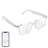 AI Smart Glasses for Women, Support 160+ Languages Real-Time Translation/Live Recording/AI Call Bluetooth Translator, Video & Voice Call, Powered by GPT, Translation Glasses for Work, Travel & Study view 1