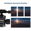Fotopro Tripod Ball Head, 33mm Low Profile Ball Head CNC Metal Aluminum 360 Panoramic Rotating with Quick Release Plate, 33lbs/15kg Load for Tripod Monopod Camcorder DSLR Mirrorless Camera Slider view 3
