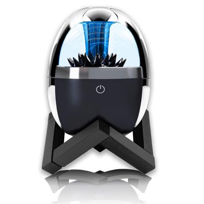Dancing Ferrofluid with Music Rhythm,Ferrofluid Speaker with Mesmerizing Ferrofluid Sound Visualizer | 360 HD Stereo, Touch Control & Multi-Color LED Audio Visualizer Display Lamp, Desktop Decor