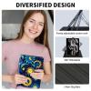 ACWDMKH Case for iPad (A16) 11th Generation 11 Inch 2025,for iPad 11th Generation Case,360 Degree Rotating Swivel PU Leather Slim Stand Flip Folio Cover with Auto Wake/Sleep,Blue Sun Moon view 4