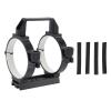 Tangxi Astronomical Adjustable Guiding Scope Ring with Plate, 90mm Inside Diameter, for Telescope Tube Diameter or Finders 90mm-80mm view 2