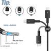 100 Pack 65W USB C Chromebook Laptop Charger Compatible with Lenovo ThinkPad T480s T580s T490 E480 E580, Yoga C930 C940 C740 S730 730 730S 910 920 ADLX65YCC3D AC Adapter view 2