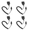 BVMAG KMC-25 Speaker mic Handheld Microphone Compatible with NX-200 NX-210 NX-300 NX-3200 TK-2180 TK-3180 NX-3300 NX-410 NX-411 NX-5200 NX-5300 NX-5400 TK-2180 TK-3180 TK-5210 TK-5220 TK-5410 4Pack view 1