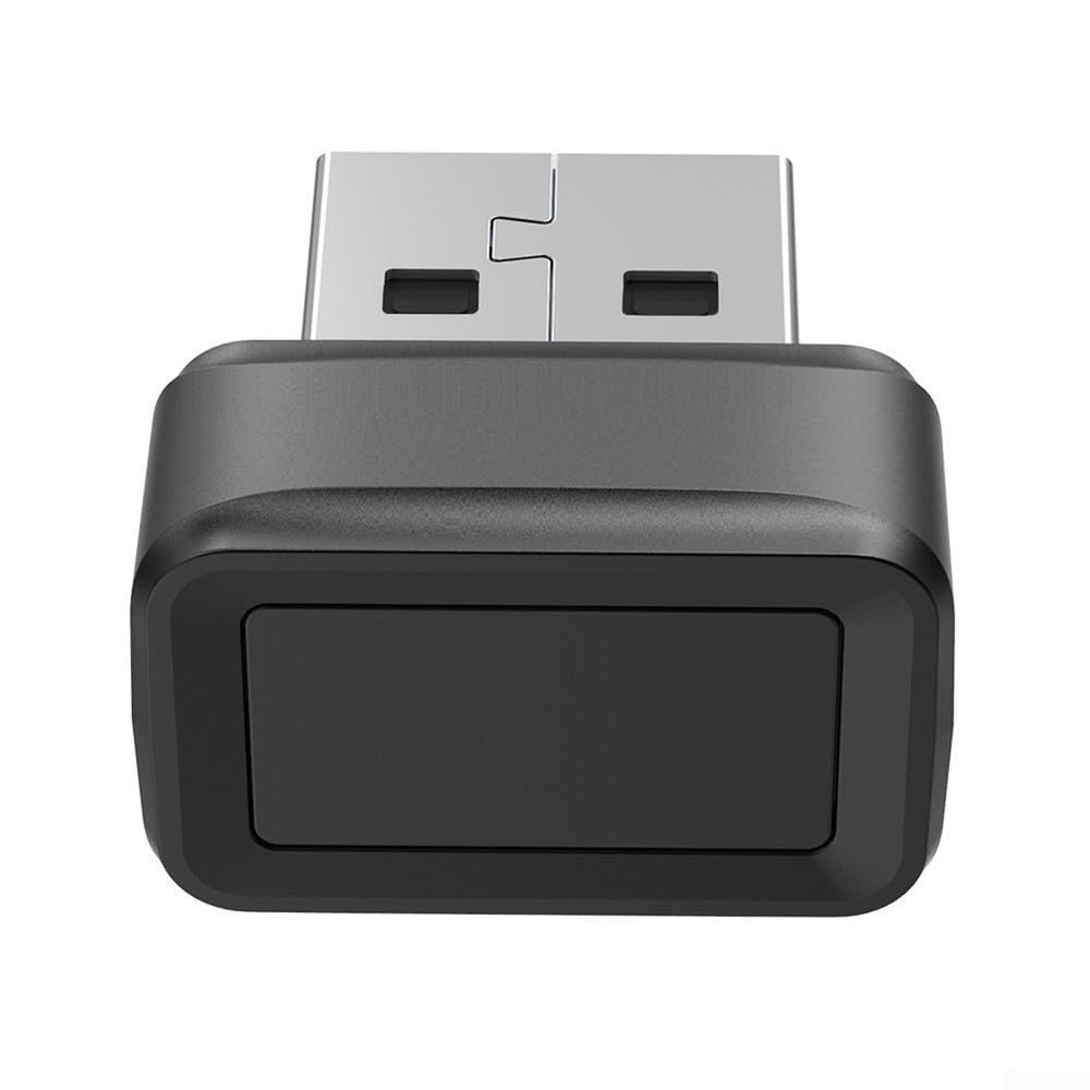 Biometric Fingerprint Scanner USB 360 Degree Touch Reader Fast Recognition 0.5 Second Detection 10 User Storage Security System