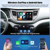 2G+64G Android Car Stereo for Hyundai Tucson 2015-2018 Radio Wireless Apple CarPlay Android Auto 9 Inch 2.5D Car Radio Bluetooth Touchscreen GPS Navigation Head Unit WiFi FM USB SWC Backup Camera view 3