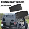 Liftgate Hinge Cover Left and Right Fits for 2007-2018 Jeep Wrangler JK JKU Replaces 68140033AA view 3