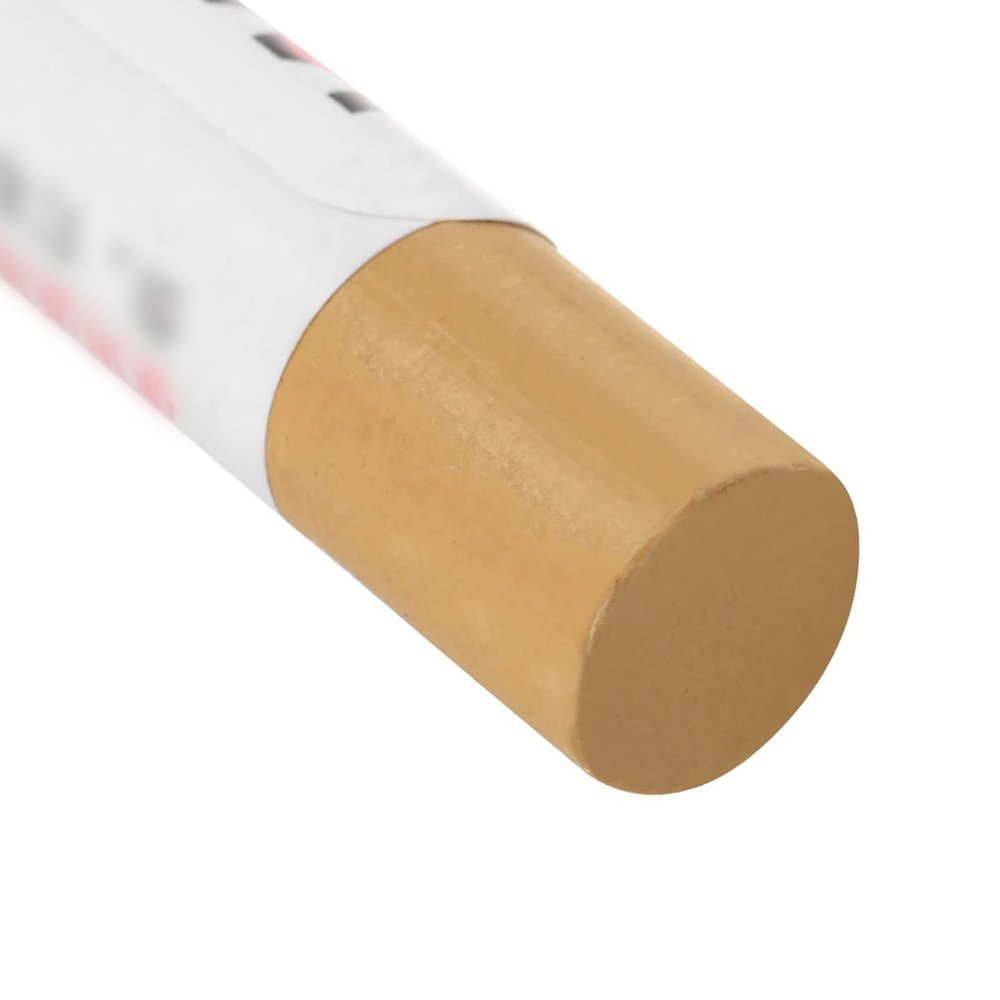 Unifizz Wood Wax Filler Stick, Furniture Crayons Wooden Repair Filler Stick Touch Up Wax Paint Pens for Scratches Holes Floor Laminate Tables Desks, Clay Brown,1 Count