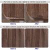 Unifizz Wood Wax Filler Stick, Furniture Crayons Wooden Repair Filler Stick Touch Up Wax Paint Pens for Scratches Holes Floor Laminate Tables Desks, Clay Brown,1 Count view 4