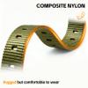 18mm Wear-Resistant Nylon Band Compatible with Garmin Venu 4 41mm/3S/2S/Vivoactive 4S/Move 3S, Rugged Nylon Quick Release Farbic Strap Wristband for forerunner 265S/255S/Fossil Women's Gen 6/5E 42mm view 2