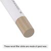 Unifizz Wood Wax Filler Stick, Furniture Crayons Wooden Repair Filler Stick Touch Up Wax Paint Pens for Scratches Holes Floor Laminate Tables Desks, Medium Wood Brown,1 Count view 2