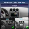 QLED Radio for Nissan Altima 2008 2009 2010 2011 2012 Upgrade,8 Core IPS Touch Screen Stereo Replacement,Wireless carplay Android auto,4G LTE Network,Free Camera view 3