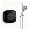 Elmocin Mini Bluetooth Shower Speakers, Portable Wireless Speaker with Suction Cup, Pairs Easily to Phones, Tablets, Computer, Gift for Men & Women (Black) view 1