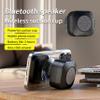 Elmocin Mini Bluetooth Shower Speakers, Portable Wireless Speaker with Suction Cup, Pairs Easily to Phones, Tablets, Computer, Gift for Men & Women (Black) view 2