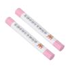 Unifizz Wood Wax Filler Stick, Furniture Crayons Wooden Repair Filler Stick Touch Up Wax Paint Pens for Scratches Holes Floor Laminate Carpenters Tables Desks, Pale Pink,2 Count view 1