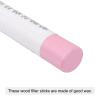 Unifizz Wood Wax Filler Stick, Furniture Crayons Wooden Repair Filler Stick Touch Up Wax Paint Pens for Scratches Holes Floor Laminate Carpenters Tables Desks, Pale Pink,2 Count view 2