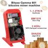 Bitaxes Gamma 601 Bitcoins Miner BM1370 Asic Chip 1.2TH/s Solo Miner 18W Energy Efficiency 2.4G WiFi Home Use BTC Miner Low Noice Crypto Miner Include PSU with Open Sourcered view 3
