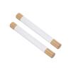 Unifizz Wood Wax Filler Stick, Furniture Crayons Wooden Repair Filler Stick Touch Up Wax Paint Pens for Scratches Holes Floor Laminate Door Tables, Light French Beige,2 Count view 1