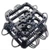 Hongtoo HT-SC02 Steel Wire Rubber Shock Absorbing Head, Aerospace Aluminum Alloy, Triple Damping System, Video Isolator, 8.8KG Load, for for DJI Ronin MX RS2 RS3 RS4 PRO Zhiyun Gimbal Stabilizers view 1