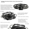 Hongtoo HT-SC02 Steel Wire Rubber Shock Absorbing Head, Aerospace Aluminum Alloy, Triple Damping System, Video Isolator, 8.8KG Load, for for DJI Ronin MX RS2 RS3 RS4 PRO Zhiyun Gimbal Stabilizers view 3