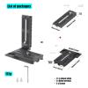 Fotga L-Shape Bracket Camera Quick Release Plate for Zhiyun Crane 2 3 LAB Weebill 2 3 Weebill-S Gimbal Stabilizer DJI Ronin SC2 RS2 RS3 RS4 Compatible with Manfrotto Tripod Ball Head view 2