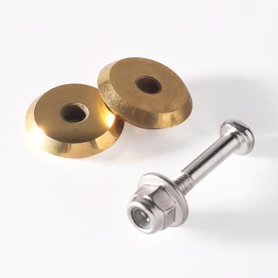 12MM Tile Cutting Scoring Whee 14A for All Sigma Pull Handle Alloy Manual Titanium Coating Tungsten Carbide Replacement Wheel for Ceramic Tile, Ceramics, Porcelain, Wheels Replacement - 2Pcs
