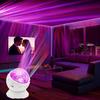 kismee Whole Room Coverage Area Northern Lights Projector Galaxy Aurora 8 Effects Combinations with Night Light Egg Cover for Bedroom Light Sleep (White) view 3