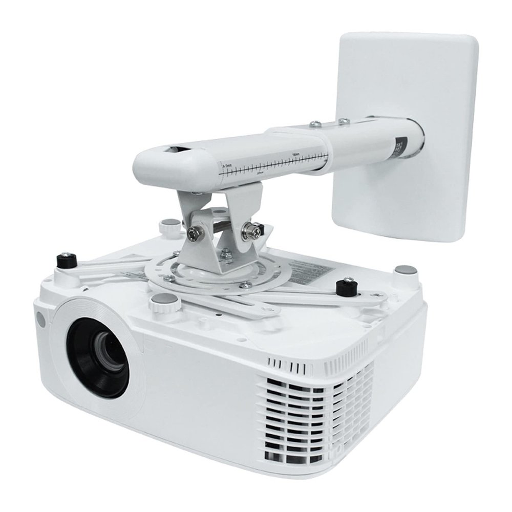 Adjustable Projector Wall Mount, Extendable, Steel Ceiling/Wall Mount Bracket