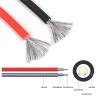 14/12/10 AWG Solar Photovoltaic Cable 2.5mm2 4mm2 6mm2 Solar Panel DC Extension Black or Red Copper Wire for Solar PV System(Black Cable,10 Meter,14 AWG-2.5 Square) view 4