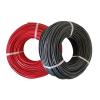 1500V 4mm2 6mm2 12/10 AWG Solar Cable Photovoltaic Wire Red+Black Cable Tinned Copper XLPE Jacket for PV Panels TUV Certifiction(10m Black Twin 4mm2) view 2