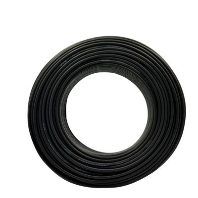 14/12/10 AWG Solar Photovoltaic Cable 2.5mm2 4mm2 6mm2 Solar Panel DC Extension Black or Red Copper Wire for Solar PV System(Black Cable,8 Meter,6 AWG -16 Square)