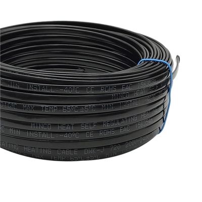 50M No Need Controller Water-Proof Self Regulating Heating Cable, Prevent Pipe Freeze Heat Trace System