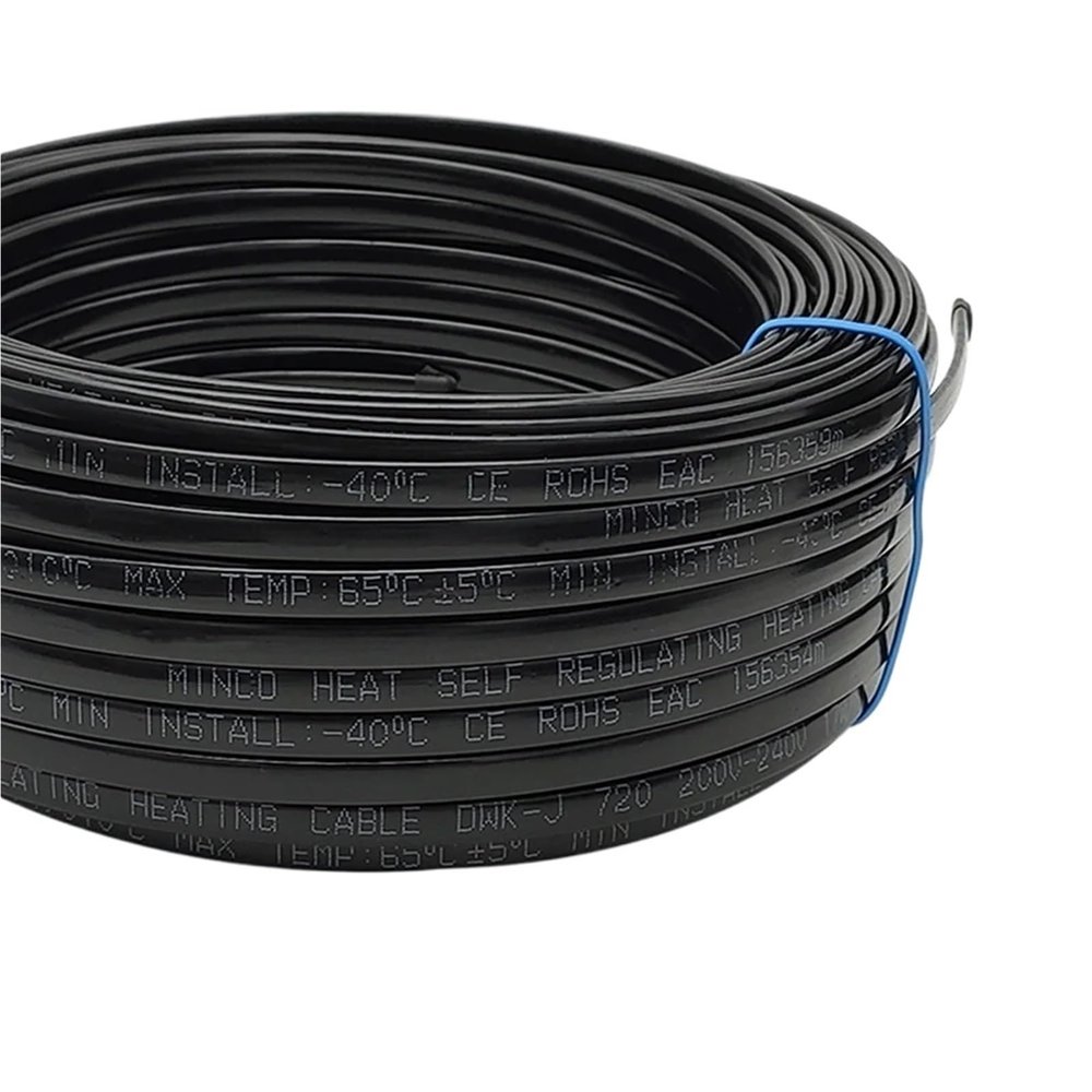 50M No Need Controller Water-Proof Self Regulating Heating Cable, Prevent Pipe Freeze Heat Trace System