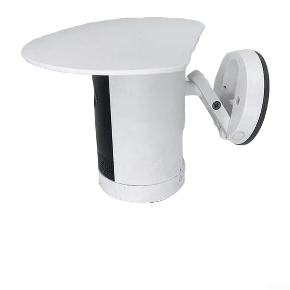 Rain Cover For Ring Outdoor Cam Plus 2025, Sun Rain Shade White Outdoor Security Surveillance Ring Camera System Protective Accessory Protection Shield