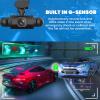 4 Channel FHD Dash Cam Front and Rear Inside, 4 Way Car Camera with Night Vision,Parking Mode,1080P Full HD Recording, Wide Angle Driving&Security Monitor for Auto,Truck,Taxi (1 Set) view 4