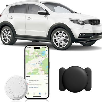 Mini GPS Tracker for Vehicles  Hidden Magnetic Car Tracker Device, Real-Time GPS Tracking for Kids, Car, Pets, No Monthly Fee, Works with Apple Find My and Google Find Hub, Vehicle Locator