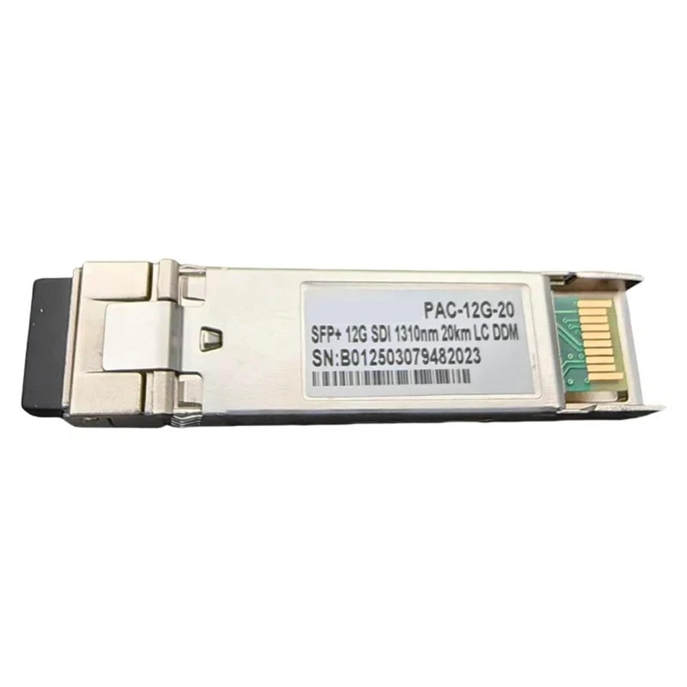12G SFP 12G-SDI SD-SDI Video Tranceiver 4K Fiber Transmission Optical Module SFP(1piece)