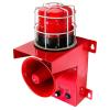 Industrial Sound and Light Alarm Siren, 130DB Security Warning Lamp Horn Tower, IP65 for Factories, Terminals, Home Use ( 220V) view 1