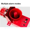 Industrial Sound and Light Alarm Siren, 130DB Security Warning Lamp Horn Tower, IP65 for Factories, Terminals, Home Use ( 220V) view 3
