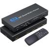 HDTV Multi-Viewer 4 Input 1 Output Splitter 4K 30Hz Resolution and Seamless Switching to Meet HDTV Multi Viewer Display Mode view 1