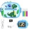Kids Camera with Instant Print, Front & Rear Dual Cameras, Portable Travel Digital Toy, Birthday for Girls & Boys Ages 3-12 (32GB SD Card) view 1